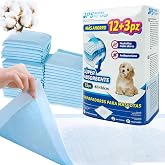 BPS BUENA PET SHOP BPS BPS-2210 Dog Training Pads for Dogs Cats Hygienic Wipes (15pcs 40 x 50 cm)