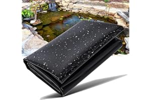 Dtyubfg Bache Bassin 3x4m 4x6m 5x8m 8x10m 10x12m Liner Piscine Hors Sol, bache Bassin Exterieur, Liner de Bassin pour Bassin à Poissons, Piscine, à Membrane renforcée