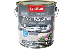 Syntilor - Vernis Pierres Ultra Résistant 6 Ans Incolore Mat 2,5L