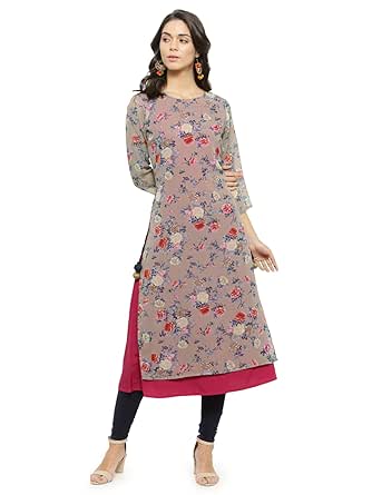 limeroad georgette kurtis