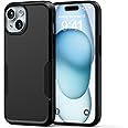 NTG【2023 New compatible for iPhone 15 Case, Heavy-Duty Tough Slim Shockproof [Military Grade Protection] Phone Case for iPhone 15 (6.1 Inch), Black