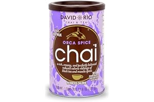 ‎DAVID RIO David Rio Chai Orca Spice zuckerfrei aus San Francisco (enthält jedoch Maltodextrin), Pappwickeldose (1 x 337 g)