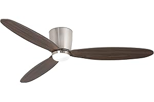 Faro Barcelona 33472N-6- NIAS LED Ventilador de techo níquel mate con motor DC