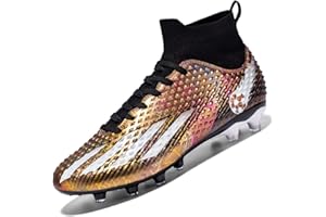 Rokiemen Fußballschuhe Herren High Top Spike Cleats Fussballschuhe Jugend Kinder Professionelle Athletics Trainingsschuhe Outdoor Turnschuhe Sportschuhe Fußball Stiefel