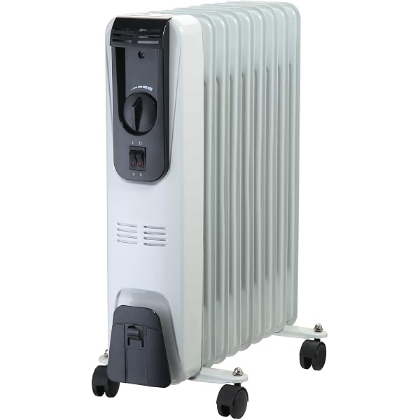 Kingavon BB-OR100 9-Fin 2kW Oil Filled Radiator : Amazon.co.uk: DIY u0026 Tools
