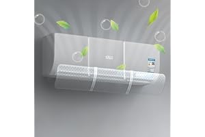 DYBOHF Universal-Windabweiser für Klimaanlagen, verstellbar, Windschutzscheibe, für Haus/Büro/Zimmer