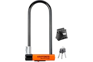 Kryptonite (002147/001027) Antirrobo U Evolution LS w/flexframe-u (102x292), bezpieczeństwo, czarny/pomarańczowy, 10 x 29 cm