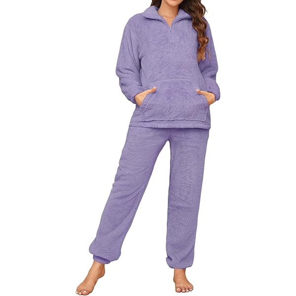 Winterpyjama Voor Heren - Mode Heren Pyjama Tweedelig Dikke Warme Koraal Fleece Pyjama Set Grijze Top Met Lange Mouwen Broek Zacht Flanel Casual Huiskleding Kerstcadeaus,Grijs,M