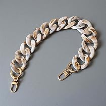 Catena Per Borsa Donna In Acrilico Leopardo - Cinturino Di Ricambio Regolabile, 40cm - Foto 10