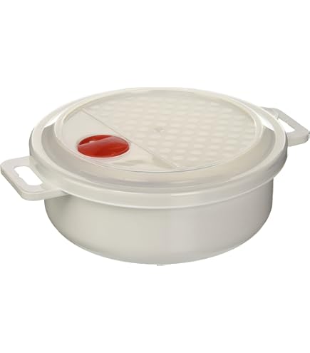 2x Mikrowellen-Kasserolle 2,0 Liter – Mikrowellengeeignet, Mit Deckel & Ventil, Für Gefrieren & Aufwärmen
