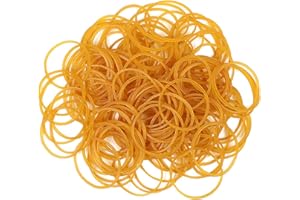 DAIUNI 100 szt. Trwałe gumki z naturalnej gumy, elastyczne gumki zestaw, elastyczne paski(38 mm)