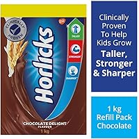 Horlicks Health & Nutrition drink - 1 kg Refill pack (Chocolate flavor)