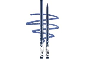 Erinde Crayon Yeux Waterproof Bleu Métallisé, Eyeliner Longue Tenue et Anti-Bavure, Texture Crémeuse et Application Facile, Pigmentation Intense pour Définir le Regard, Maquillage Yeux Professionnel