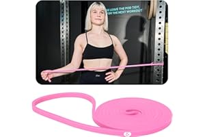 Uplift Lab Closed Loop Long Resistance Bands for Home Gym – Ultra Durable Latex Material – Colour Coordinated Strength Levels – Exercise Bands for Mobility, Stretching, Pilates, Yoga, Hyrox, CrossFit