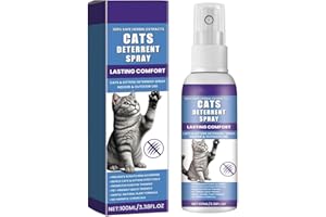 GNAUMORE Espray Antiarañazos,Spray Educador Gato Antiarañazos,Spray para Gatos para Proteger Sofá Antiarañaz Repelente,Paras Disuasión De Arañazos Gatos,Disuasión De Arañazos Repelente