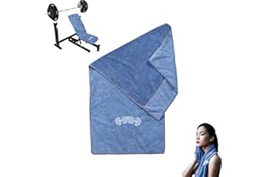 SMGBWAY Serviette de Fitness, Microfibre Serviettes de Sports Gym avec Fixation Antidérapante, Séchage Rapide, Ultra Absorbantes Serviettes de Voyage pour Homme Femme Fitness Serviette de Gym(95 * 42CM)