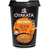 OYAKATA - Yakisoba Teriyaki Chicken 96g, Wheat Flour Oriental Noodles with Teriyaki Sauce and Dehydrated Side Dish