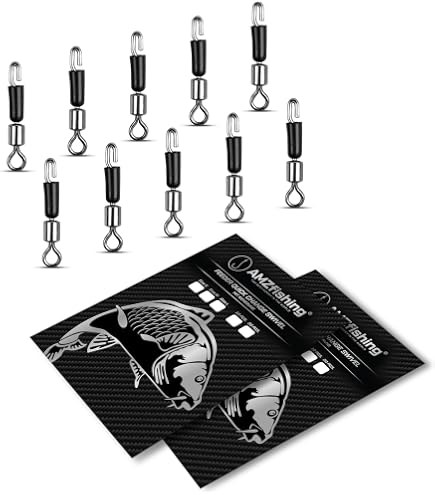 AMZfishing® Lot De 5 Booms Anti-emmêlement Pour Feeder Et Carpe – Accessoire Pêche Robust, Anti-nœud Pour Mangeoire