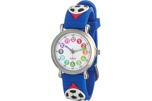 CHAOTECHY Kinder Armbanduhr für Mädchen und Jungen,gut lesbar, um ganz leicht zu Lernen, die Uhr zu lesen