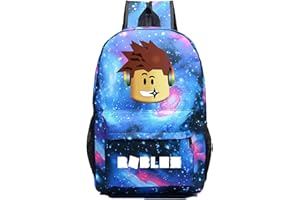 PYTRARTY Sac à dos Robllox, sac à dos d'école Robllox, adolescent, sac à dos Robllox, sac à dos d'école pour enfants, sac à dos anime, sac à dos Convient aux enfants et aux adolescents