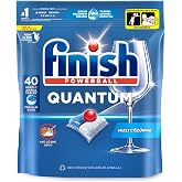 Finish Quantum 40 Kaps&uuml;l Bulaşık Makinesi Deterjanı Tableti (1 x 40 Kaps&uuml;l)