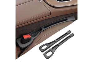 COMVASTARS 2 Stück Autositz Lückenfüller Organizer,Aufbewahrungsbox für Autositze,Universal Auto Seat Gap Filler,verhindert Herunterfallen von Gegenständen,Car Seat Gap Filler für Die Meisten Modelle von Autos
