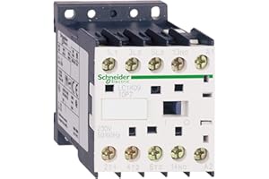 Schneider Electric, TeSys K contactor - 3P - AC-3 <= 440 V 12 A - 1 NO aux. - 24 V AC coil, LC1K1210B7
