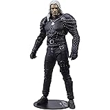 McFarlane TM13806 Witcher 7 Inch Wave 2 Personaggio da collezione Geralt of Rivia (stagione 2 Netflix), Multicolore