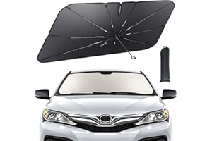 Lamicall Car Windshield Sunshade Umbrella – [57"L x33"W] ...