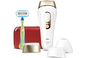 Braun IPL Silk·expert Pro 5, usuwanie włosów w domu, z torbą do przechowywania, golarka Venus, 3 nasadki, PL5262