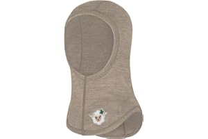 ‎NORMANI normani Baby Woll Sturmhaube Thermo Balasclava Schlupfmütze aus Wolle Wintermütze Skihaube Unterziehmütze Sturmmaske aus 100% Merinowolle von 0 bis 8 Jahre