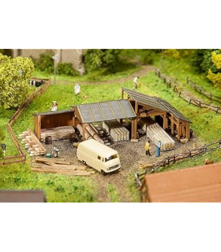 Faller 222205 - Vieille Mine à Charbon - Échelle N (1:160) - Maquette Neuve
