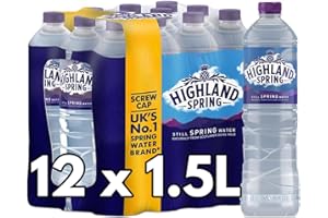 BLISSIFY Highland Still Spring Natural Mineral Water 1.5L (12 x 1.5L)