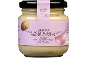 La Chinata Salsa aïoli, ail mayonnaise Espagnole avec huile d'olive vierge extra, Lot de 2 (2 x 140 g)