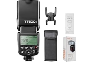 ‎GODOX Godox TT600 2,4 GHz bezprzewodowa GN60 Master Slave kamera błyskowa Speedlite do aparatu Canon, Nikon, Pentax, Olympus, Fujifilm, czarna