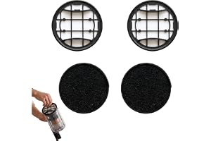 Dammsugarfilter, 2 uppsättningar filter för Philips trådlös Aqua 7000 och 8000