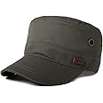 Comhats Mens Classic Army Military Combat Cap Camouflage/Black/Green