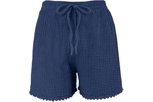 JOPHY & CO. Pantaloncini do Donna Larghi Effetto Gonna Pantalone Corto 100% Cotone per Primavera, Estate cod. 9487