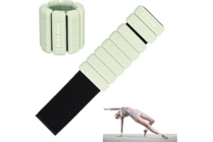 RHSWETS EU-patentierte tragbare Gewichtsmanschetten – 2er-Set (Jeweils 0,5 kg & 1 kg) für Damen und Herren, modisches knöchelgewichte-Set für Yoga, Tanz, Aerobic, Laufen, Gehen