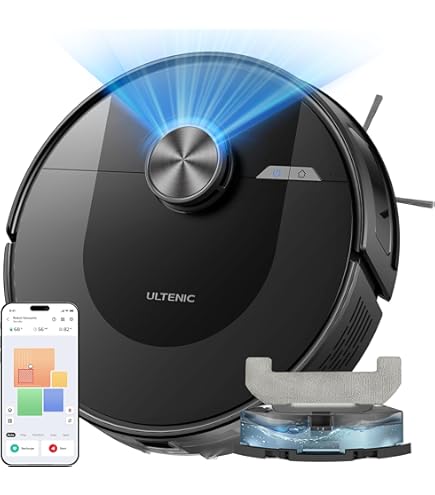 Ultenic D5s Pro Robot Vacuum Cleaner 3000PA 2 in 1, 150 min