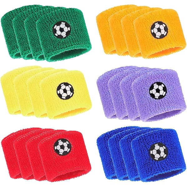 Zocipro Bracelets de football, pour homme, bracelets athlétiques pour enfants, filles, adolescents, adultes, fête d'anniversaire, 16-24 cm, Nicht Zutreffend