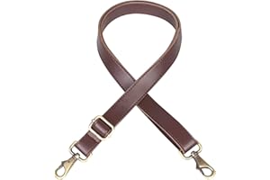 JAKAGO Tracolla in Pelle PU Universale per Cintura di Ricambio per Borsa e Portafoglio Marrone