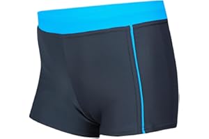 Aquarti Badehose Jungen mit Kordelzug – Schwimmhose Jungen Kinder, Badehosen für Jungen Sportlich & Schnell Trocknend