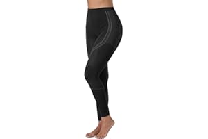 Risalti Calzamaglia Termica Donna Energy - Intimo Termico Donna Traspirante Senza Cuciture, Leggings Invernali