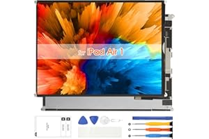 ARSSLY Screen Replacement for iPad air 1 1st for iPad 5 5th Gen A1474, A1475, A1476 LCD Panel for iPad 9.7 2017 5th A1823 A1822 LCD for iPad 9.7 2018 6th Gen A1954 A1893 LCD Display (No Touch Screen)