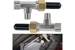 YOURSME Bleeder Tee Kit Replaces for SeaStar 3004.6439 HF4202 Fit for all Baystar Cylinders(2 per kit)