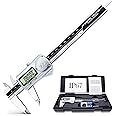 Kynup IP67 Waterproof Digital Caliper, 150mm Calipers Measuring Tool with Absolute Origin, Vernier Calipers Metal Digital, MM/Inch Conversion, Extreme Accuracy Electronic Caliper for Industry,150mm