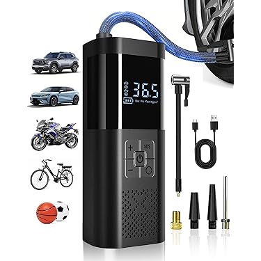Autobandenspanningsmeter Pneumatiekmeter Luchtwerk Pneumatische Drukmeter Luchtdrukmeter Voor Banden Manometer Met Flexibele Luchtslang Voor Auto, Fiets En Motorfiets, Meetinstrument Voor Autobanden