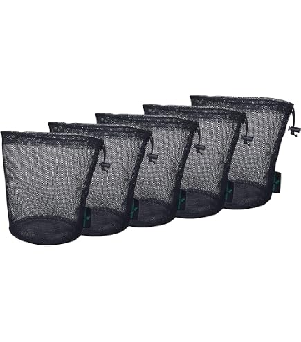 Borsa rete in cotone manico a mano nero noir Filet Filt