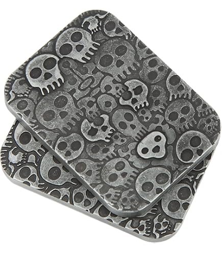 Curseur Magnétique Anti-stress En Métal – Poker Fidget – Acier Inoxydable Gravé – Cadeau Adulte